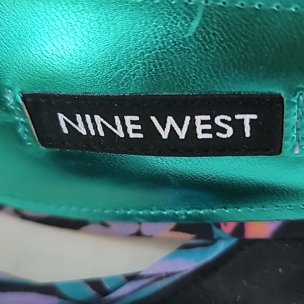 Nine West Kelsie Ankle Wrap Heeled Sandals SZ 12 - Picture 5 of 13